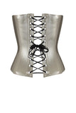 Zeta Zip Latex Corset Elissa Poppy