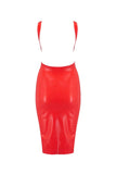 Latex Midi Dress Elissa Poppy