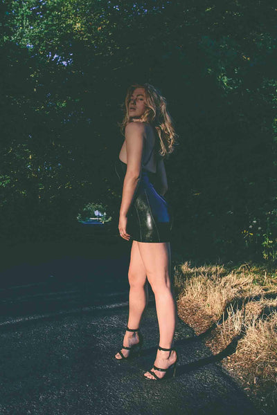 Latex Mini Dress Elissa Poppy