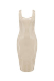 Latex Midi Dress Elissa Poppy