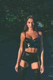 Latex Garter Belt Elissa Poppy
