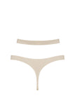 Latex Cut Out Thong Elissa Poppy