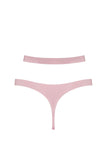 Latex Cut Out Thong Elissa Poppy