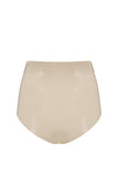 White Ivory Latex Disco High Waist Pant Elissa Poppy