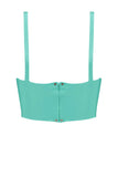 Latex Full Cup Longline Bra Elissa Poppy
