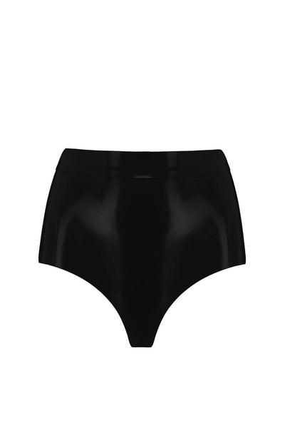 Latex Disco High Waist Pant Elissa Poppy