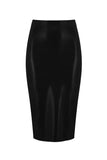 Latex Midi Skirt Elissa Poppy