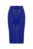Latex Midi Skirt Elissa Poppy