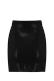 Latex Mini Skirt Elissa Poppy