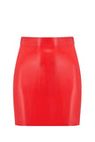 Latex Mini Skirt Elissa Poppy