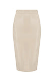 Latex Midi Skirt Elissa Poppy