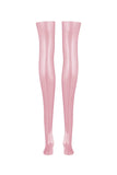 Sigma Pink Latex Stockings Elissa Poppy