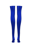 Sigma Royalblue Navy Latex Stockings Elissa Poppy