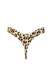 Tau Leopard Latex Thong Elissa Poppy