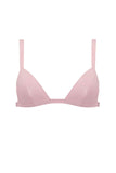 Baby Pink Latex Triangle Bra Elissa Poppy