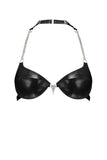 Gamma Gem Wired Latex Bra Elissa Poppy