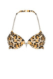 Gamma Gem Wired Latex Bra Elissa Poppy