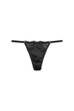 Fever & Thoughts Black Thong Nevaeh Intimates
