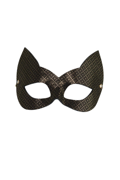 Lush Molded Leather Cat Mask Fräulein Kink