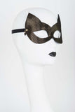 Lush Molded Leather Cat Mask Fräulein Kink