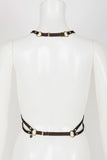 Lush Black & Gold Harness Fräulein Kink