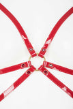 Red Hot Cage Harness Fräulein Kink