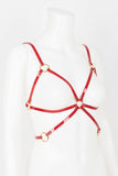 Red Hot Cage Harness Fräulein Kink