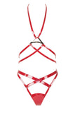 Red Hot Harness Set Fräulein Kink
