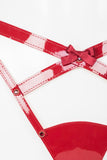 Red Hot Harness Set Fräulein Kink