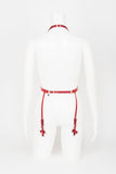 Red Hot Suspender Belt Fräulein Kink