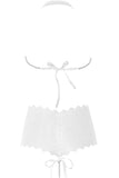 Geneva Ivory Lace Pearl Thong Set Bracli