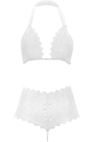 Geneva Ivory Lace Pearl Thong Set Bracli