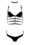 Zeppelin Fetish Leather Lingerie Set H.O.S. Leather