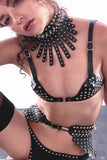 Stella Leather Peplum Belt H.O.S. Leather