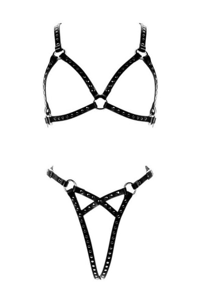 Astra Leather Rivets Harness Set H.O.S. Leather