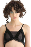 Claire Bandeau Velvet Bra Hot Couture