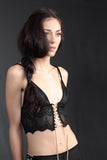 Katrina Sheer Longline Lingerie Set Hot Couture