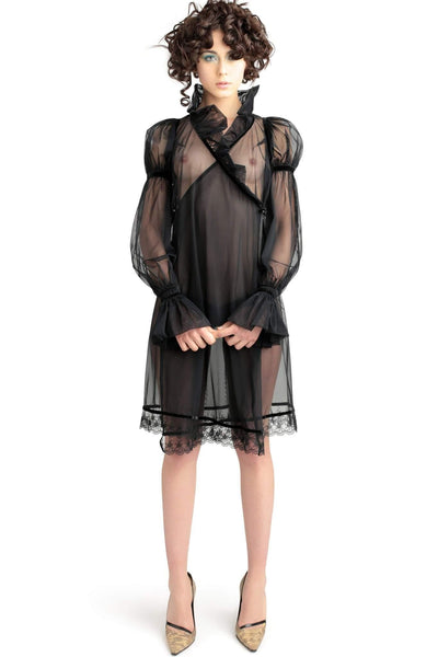 Nija Sheer Haute Couture Dress Hot Couture