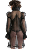 Nija Sheer Haute Couture Dress Hot Couture
