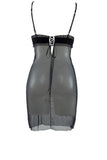 Claire Haute Couture Sheer Slip Hot Couture
