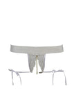 Danika Split & Tied Pearl Thong Hot Couture