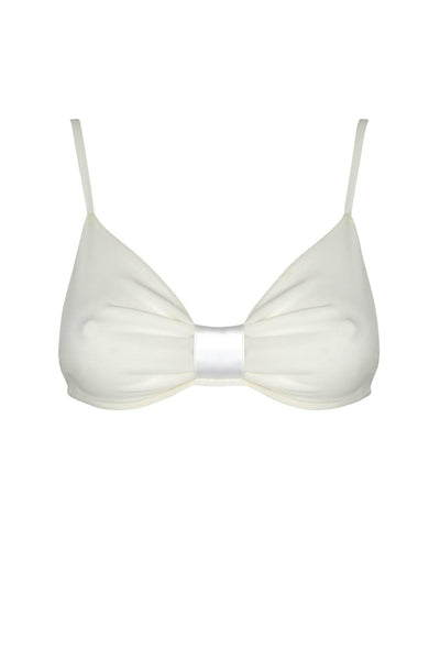 Pure Silk Chiffon Bra Hot Couture