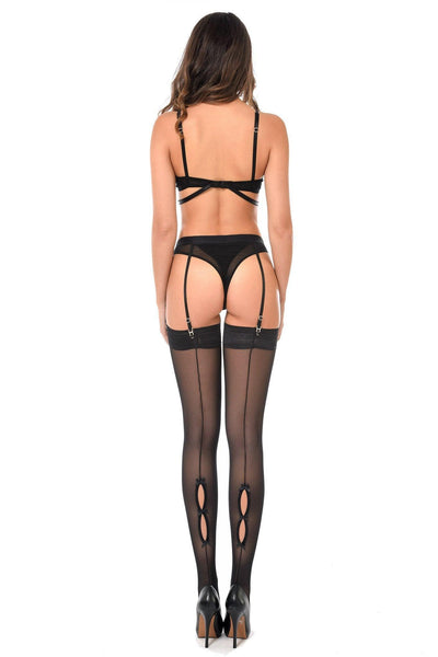 Elena Open Cup Bra + G-String Impudique