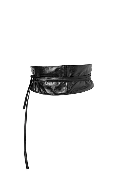 Jade Leather Obi Belt Something Wicked