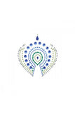Flamboyant Jewel Tattoo Stickers • Green Blue Bijoux Indiscrets