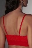 Jill Shiny Red Lingerie Set Patrice Catanzaro