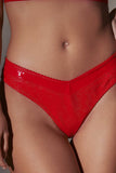 Jill Shiny Red Lingerie Set Patrice Catanzaro