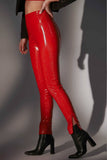 Jill Shiny Red Trousers Patrice Catanzaro
