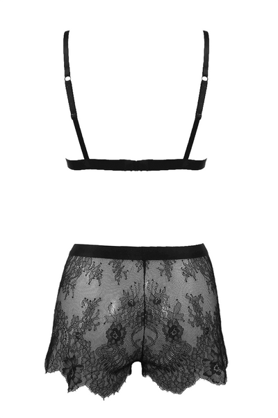 Lian Lace French Knickers Set Fishbelly