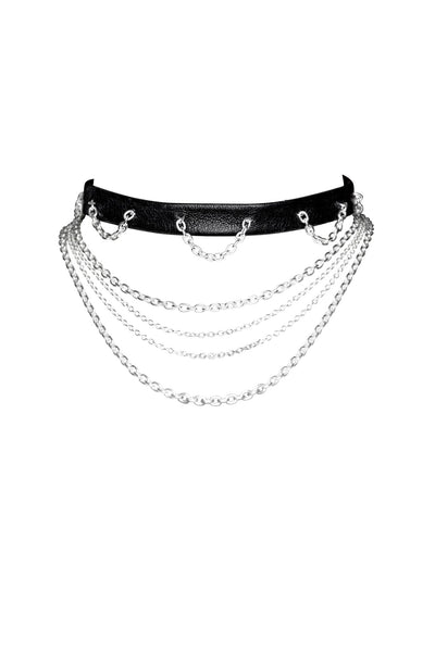 Woven Chain Sterling Silver Choker Lalita